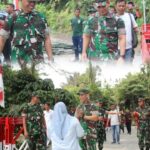 Jembatan Bailey Sijambe Rampung, Warga Huta III Bah Sulung Gelar Syukuran Meriah