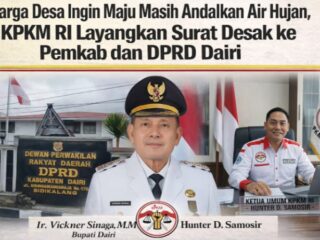 Desa Ingin Maju Krisis Air Bersih, KPKM RI Tekan Pemkab dan DPRD Dairi Bertindak