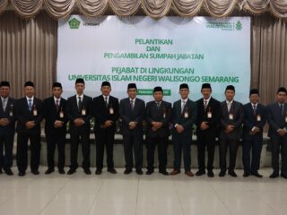 Rektor UIN Walisongo Lantik Pejabat Baru, Dorong Akselerasi Kinerja Kampus