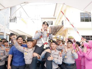 Sertijab Kapolrestabes Semarang Berlangsung Lancar, Tongkat Komando Resmi Berganti