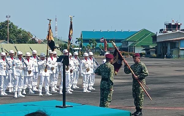 Pergantian Komandan Lanumad Ahmad Yani Berlangsung Khidmat, Danpuspenerbad Pimpin Langsung Sertijab