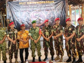 Dandim Bantul Ikuti Tasyakuran HUT ke-74 Kopassus, Perkuat Soliditas Antar Satuan  Bantul, Faktanusantara.co.id// – Komandan Kodim