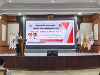 Forsos Semarang Deklarasikan Kebersamaan Lewat Halal Bihalal di Wisma Perdamaian