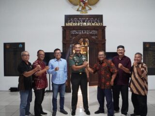 Danrem 072/Pamungkas Terima Kunjungan PWI DIY, Dorong Sinergi dengan Media