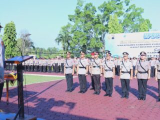 Mutasi Jabatan di Polres Pekalongan, Sejumlah Pejabat Baru Resmi Dilantik