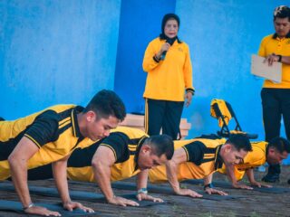 Polres Tegal Kota Laksanakan Tes Fisik Berkala, Ukur Kesiapan Personel di Semester I 2026