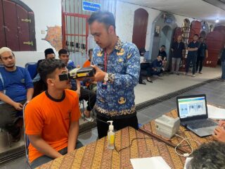 Pemutakhiran Data Kependudukan, Rutan Salatiga Fasilitasi Perekaman Biometrik Warga Binaan