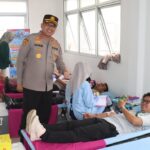 Peringati May Day, Karyawan PT HAI dan Polres Pekalongan Gelar Donor Darah Bersama