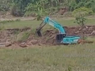 Tambang Batu Diduga Ilegal di Sungai Satriyan Disorot, Polisi Diharap Segera Turun Tangan