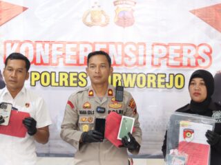 Polisi Ungkap Penipuan Investasi “Meta Online” di Purworejo, Kerugian Capai Ratusan Juta