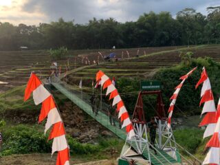 Itjenad Audit Jembatan Gantung Garuda Kodim Wonogiri, Pastikan Kualitas dan Manfaat Tepat Sasaran