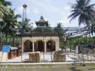 Rehabilitasi Teras Masjid Baiturrohman Kwarakan Rampung Hampir 100 Persen
