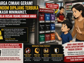 Penempatan Kondom di Kasir Minimarket Cimahi Disorot Warga, Dinilai Kurang Ramah Anak