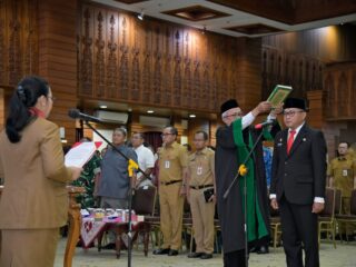 Agustina Kukuhkan Handi Priyanto Jadi Sekda Semarang, Diminta Langsung Benahi Persoalan Kota