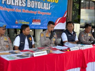 Polres Boyolali Ringkus Lima Pelaku Dugaan Penipuan Proyek Koperasi, Kerugian Capai Rp1,2 Miliar