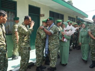 Dandim 0736/Batang Berganti Pimpinan, Momen Perpisahan Letkol Inf Andhika Penuh Haru