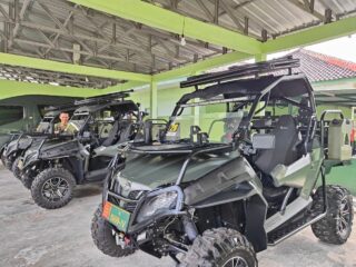 Kasdam IV/Diponegoro Gunakan UTV untuk Tinjau Hasil TMMD di Desa Puro Sragen