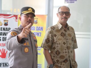 Polda Jateng Cek Kesiapan Layanan Polisi 110 dan Command Center Polres Demak