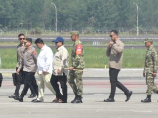 Danrem 072/Pamungkas Pimpin Pengamanan Kunjungan Presiden Prabowo di Bandara YIA