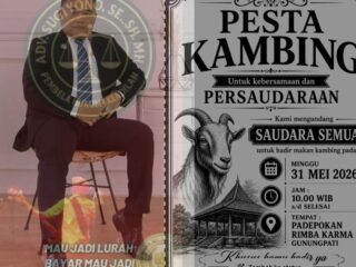 Padepokan Rimba Karma Gelar Pesta Kambing dan Makan Bersama untuk Pererat Silaturahmi