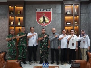 Kasdam IV/Diponegoro Sambut PT Pos Indonesia Regional IV, Bahas Penguatan Kerja Sama dan Pemberdayaan Koperasi Merah Putih