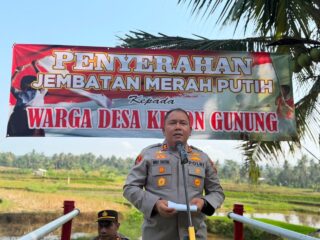 Jembatan Merah Putih Presisi di Loano Diresmikan, Permudah Mobilitas Warga dan Dukung Sektor Pertanian