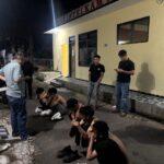 Patroli Dini Hari di Tarogong Kaler, Polisi Gagalkan Dugaan Aksi Tawuran dan Sita Senjata Tajam