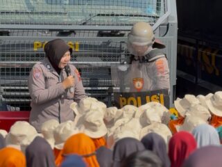 Polres Boyolali Edukasi Ratusan Pelajar Lewat Kunjungan Interaktif Program Polisi Sahabat Anak