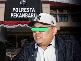 Kabar Penahanan Larshen Yunus Mengemuka, Penyidik Polresta Pekanbaru Masih Dalami Perkara Dugaan Pemerasan