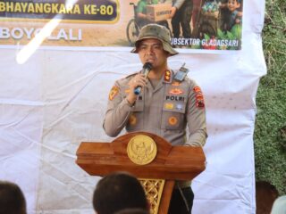 Peringati HUT Bhayangkara ke-80, Polres Boyolali Tanam Pohon di Taman Nasional Gunung Merbabu