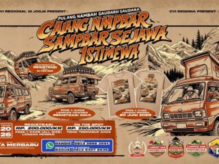 Ratusan Camper Van Siap Meriahkan Kemah Akbar Sejawa Istimewa di Lereng Merbabu