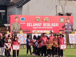 Danrem 072/Pamungkas Resmikan Gladi Panahan Kids dan Junior 2026, Cetak Atlet Muda Berprestasi