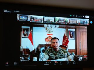 Pangdam Diponegoro Pantau Perkembangan Koperasi Merah Putih Lewat Rapat Virtual Bersama Wapang TNI