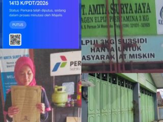 MA Tolak Kasasi, Gugatan Saham PT Amita Surya Jaya Resmi Inkracht