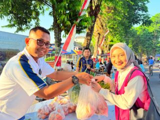 Produk Pertanian Warga Binaan Lapas Purwodadi Ludes Terjual di CFD