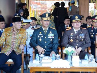 Danrem 072/Pamungkas Hadiri HUT Bhayangkara ke-80, Tegaskan Komitmen Sinergi TNI-Polri di DIY