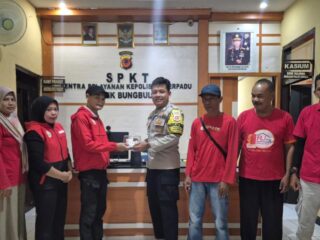 Komunitas Radio RJ Berikan Kejutan Hari Bhayangkara ke-80, Polsek Bungbulang Terima Apresiasi dari Warga