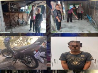 Residivis Curanmor 5 Kali Dipenjara Dibekuk Lagi, Motor Warga Sidoharjo Sragen Ditemukan Polisi