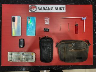 Satresnarkoba Polres Boyolali Amankan Pria Bawa Sabu 1,1 Gram di Sawit Saat Operasi Pekat Candi II