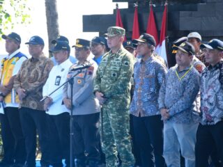 Pangdam IV/Diponegoro Hadir di Peresmian Bendungan Jlantah Karanganyar yang Diresmikan Presiden