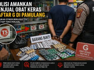 GWI Dorong Polres Tangsel Usut Tuntas Jaringan Obat Keras Daftar G, Jangan Stop di Pengecer