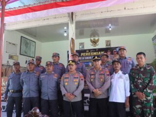 _Kapolres Demak Resmikan Pos Satkamling Karangsari, Dorong Jadi Model Keamanan Desa_