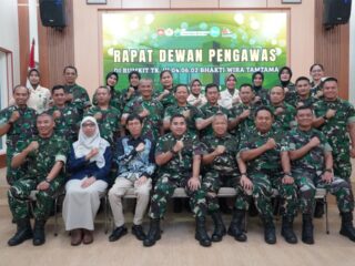 Evaluasi Kinerja BLU, Kasdam IV/Diponegoro Pimpin Rapat Dewas RST Bhakti Wira Tamtama Semarang