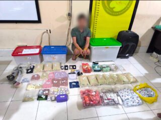 Ditresnarkoba Polda Riau Bongkar Gudang Narkoba, 4 Kg Sabu dan Puluhan Ribu Ekstasi Disita