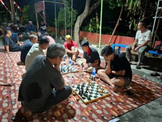 Semarak HUT RI ke-81, Warga RT 04 Indopermai Siap Tempur di Lomba Catur Master RW 15