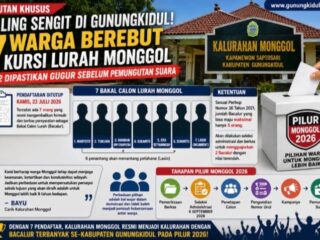 Pilur Gunungkidul 2026, Kalurahan Monggol Pecah Rekor dengan 7 Bacalur