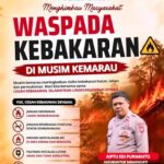 Waspada Karhutla dan Kebakaran Pemukiman, Polsek Mekarmukti Imbau Warga Siaga di Musim Kemarau