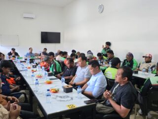 Jaga Ruang Publik Tetap Aman, Komunitas Ojol Sumut Siap Sinergi dengan Polisi