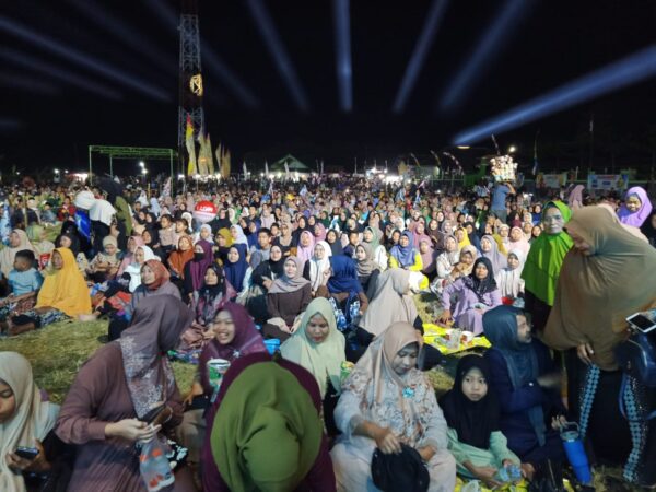 Sholawat Kebangsaan di Kendel Boyolali Berlangsung Khidmat, Pengamanan Libatkan TNI-Polri dan Banser