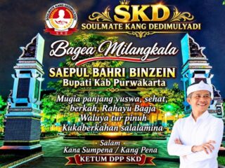 Ketum DPP SKD Kana Sumpena Ucapkan Selamat Ulang Tahun untuk Bupati Purwakarta Saepul Bahri Binzein